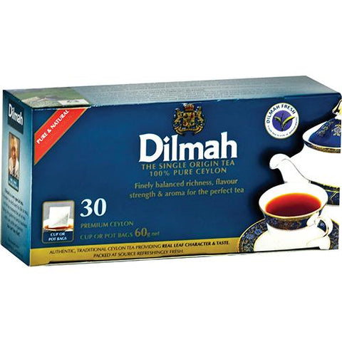 Dilmah 100% Pure Ceylon 30 Tea Bags - Reinol NZ Ltd.