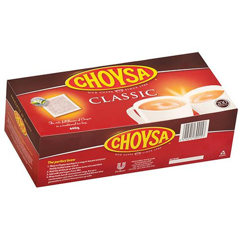 Choysa Tea Bags 200EA - Reinol NZ Ltd.