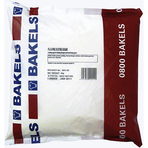 Bakels Fil O Fine Dusting Sugar - 2kg - Reinol NZ Ltd.