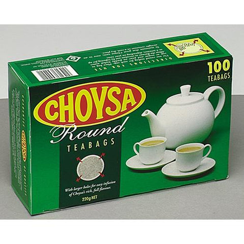 Choysa Round Tea Bags 100EA - Reinol NZ Ltd.