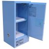 60L Corrosive Substance Cabinet, 1 Door, 2 Shelves - Reinol NZ Ltd.