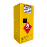 60L Flammable Storage Cabinet, 1 Door, 2 Shelves