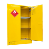 250L Flammable Storage Cabinet, 2 Doors, 3 Shelves