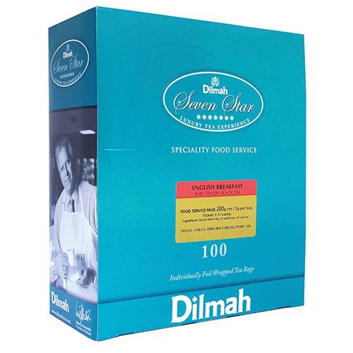 Dilmah English Breakfast Tagless Tea Bags 100EA - Reinol NZ Ltd.