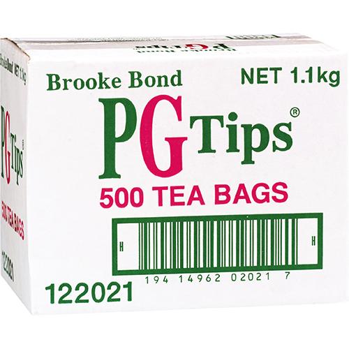 PG Tips Tea Bags 500EA - Reinol NZ Ltd.