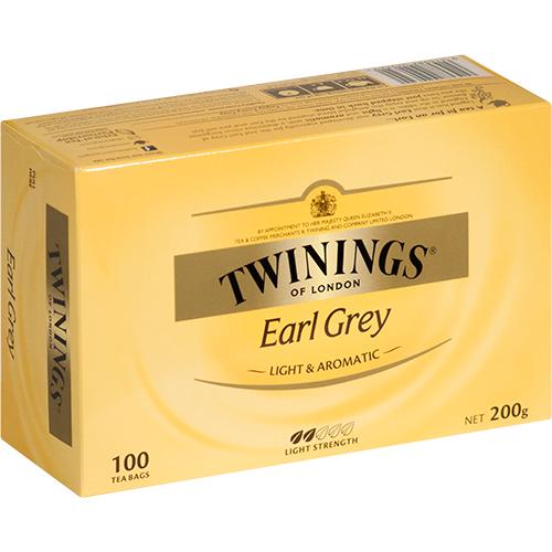 Twinings Earl Grey Tea Bags 100EA - Reinol NZ Ltd.