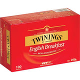 Twinings English Breakfast Tea Bags 100EA - Reinol NZ Ltd.