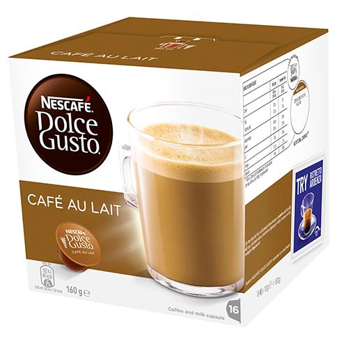 Nescafe Dolce Gusto Café Au Lait Capsules 16 x 10g - Reinol NZ Ltd.