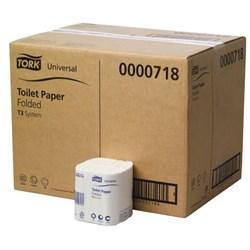 Tork T3 Interleaved Toilet Tissue-1 Ply- Carton of 36 - Reinol NZ Ltd.