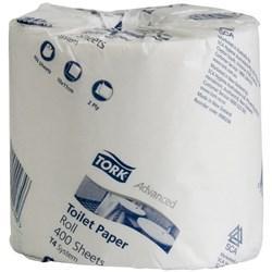 Tork T4 Adv Conv-Toilet Tissue Roll 0000234-400 Sht-2 Ply-Carton of 48 - Reinol NZ Ltd.
