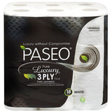 Paseo Pure Luxury Toilet Tissue 3 Ply 180 Sheets, Pack of 18 - Reinol NZ Ltd