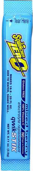 Sqwincher Sugar free Qwik Stiks - 50 Stiks - Mixed Berry - Reinol NZ LTD