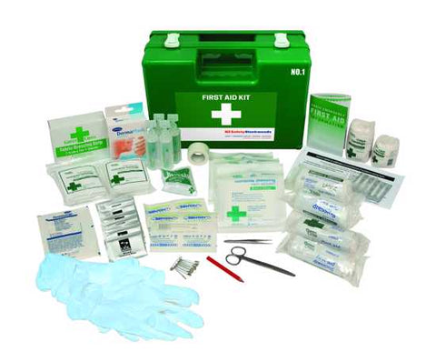 1-5 Person First Aid Kit - Plastic box - Reinol NZ LTD