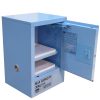 30L Corrosive Substance Cabinet, 1 Door, 2 Shelves - Reinol NZ Ltd.