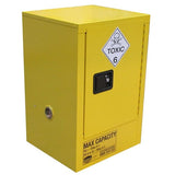 30L Toxic Substance Cabinet, 1 Door, 2 Shelves - Reinol NZ Ltd.