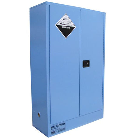 250L Corrosive Substance Cabinet, 2 Doors, 3 Shelves - Reinol NZ Ltd.