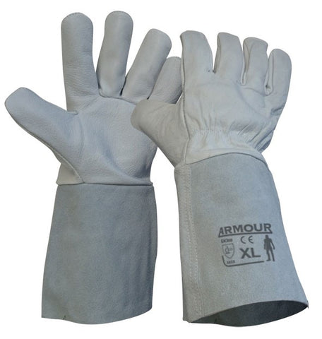Armour Argon Welding Gauntlet Glove - 30cm - Reinol NZ Ltd.