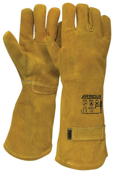 Armour Leather Smelter 500°C Glove - 45cm - Reinol NZ Ltd.