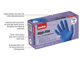 Esko High-Five High Risk Latex Disposable Glove - Powder Free - Reinol NZ LTD