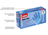 Esko High Five Industrial Blue Nitrile Glove - Reinol NZ Ltd.