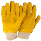 Yellow Latex Fully Coated Knit Wrist Glove - 27cm - Reinol NZ Ltd.