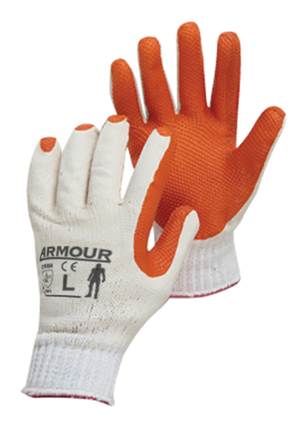 Armour Red Latex Open Back Glove - Reinol NZ Ltd.