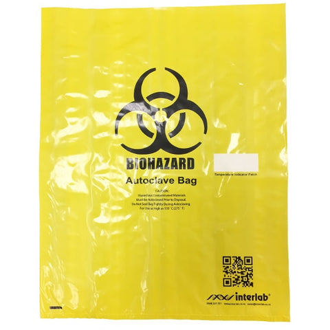 Biohazard Disposal Bag Yellow 480 x 610mm - Reinol NZ Ltd.