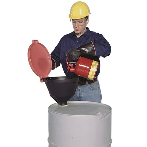 Ultra Funnel - Burp Free With Hinged Lid (For Drums) - Reinol NZ Ltd.
