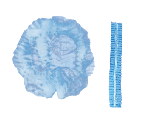 Disposable PP Crimp Caps 21 – Blue (Pack of 100)