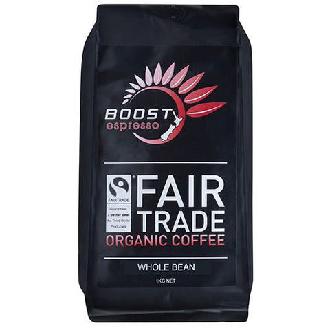 Boost FTO Original Whole Coffee Beans F/T- 1Kg - Reinol NZ Ltd.