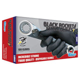 TGC - Black Rocket Nitrile Disposable Glove - Box of 100 - Reinol NZ Ltd.