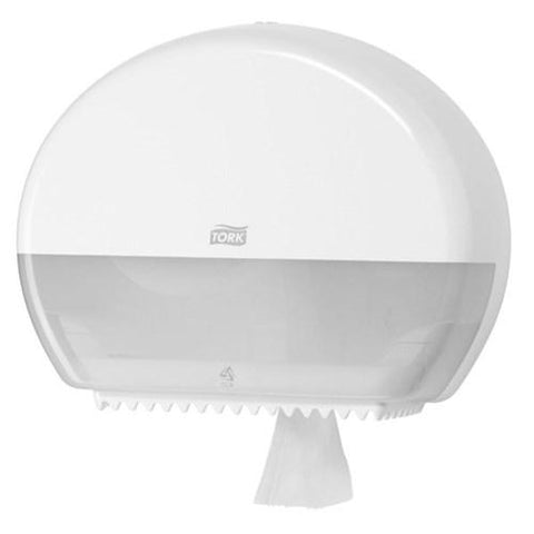 Tork T2 Mini Jumbo Toilet Tissue Dispenser 555000 -  White - Reinol NZ Ltd.