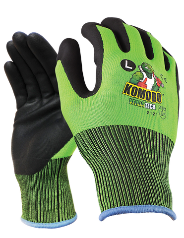 TGC - Komodo Vigilant Touch Screen Ready gloves Cut 1 Gloves - 12 Pairs